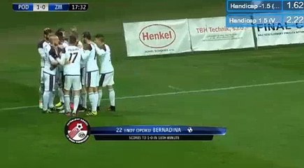 Endy Opoku Bernadina Goal HD - Sport Podbrezova 1-0 ViOn Zlate Moravce 26.04.2017