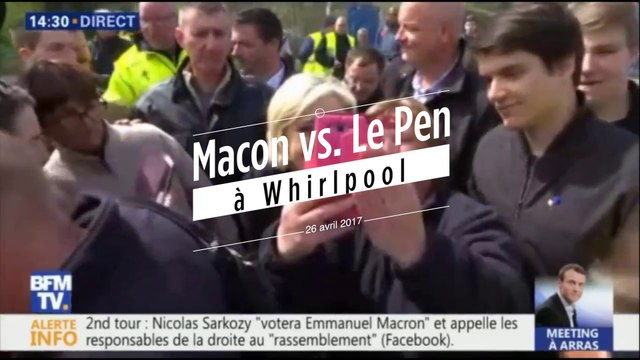 Whirlpool : Le Pen versus Macron