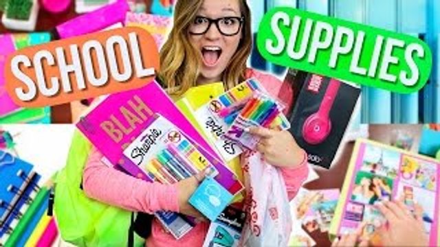 Back To School Supplies Haul + DIY School Supplies! Alisha Marie