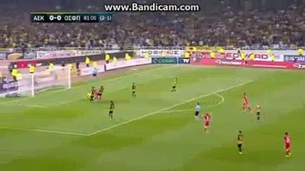 All Goals & highlights HD  0-1 AEK VS Olympiacos 26-04-2017