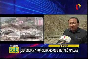 Chosica: denuncian a funcionario que instaló mallas