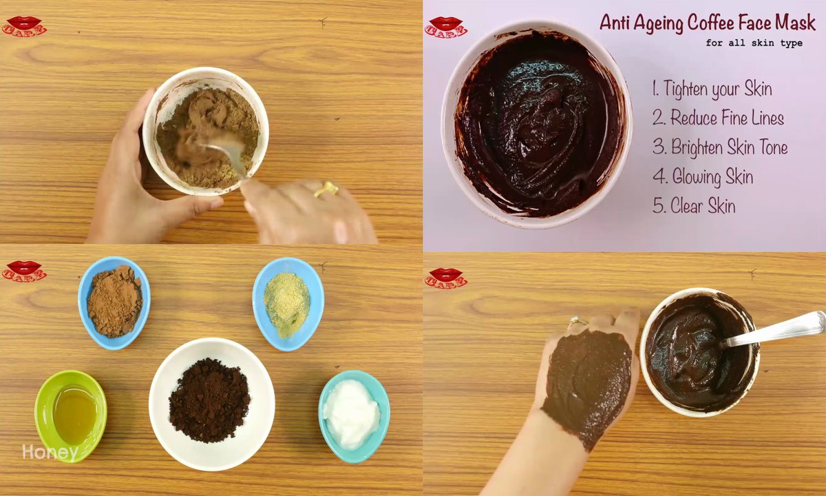Coffee Face Mask _ Anti Ageing Home Remedies