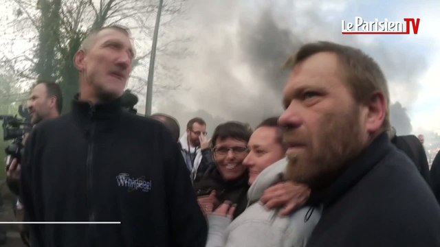 Le face-à-face Macron avec les ouvriers de Whirlpool