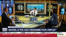 Le Rendez-Vous des Éditorialistes: Quel est le programme d'Emmanuel Macron et de Marine Le pen pour l'emploi ? - 26/04