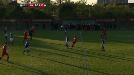 Toni Gomes 2nd Goal - Liverpool u23s 4-0 Rochdale u23s - 26/04/17