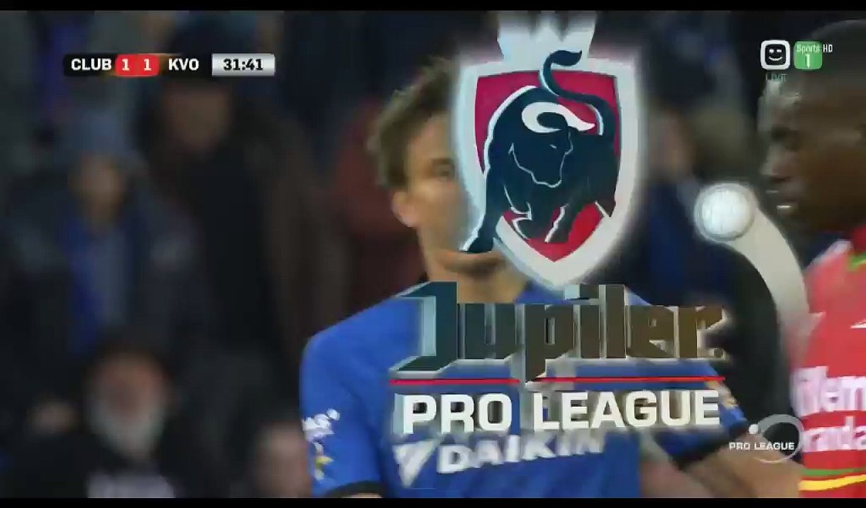 Jelle Vossen Goal HD - Club Brugge KV 1-1 Oostende - 26.04.2017