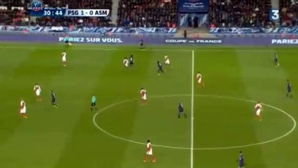 Edinson Cavani SUPER Goal HD - PSG 2-0 Monaco - 26.04.2017 HD