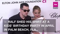 Shirtless Joel Madden Is Bloated & Bulging At Kid’s Birthday Bash