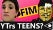 ⚫ O FIM dos YouTubers TEENS? A NOVA Realidade do YT ⚡