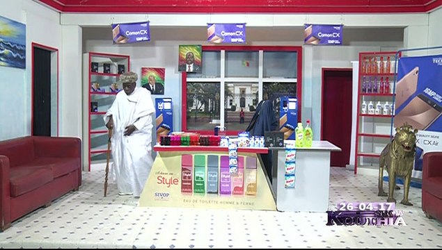 RUBRIQUE ABDOULAYE WADE dans KOUTHIA SHOW du 26 Avril 2017