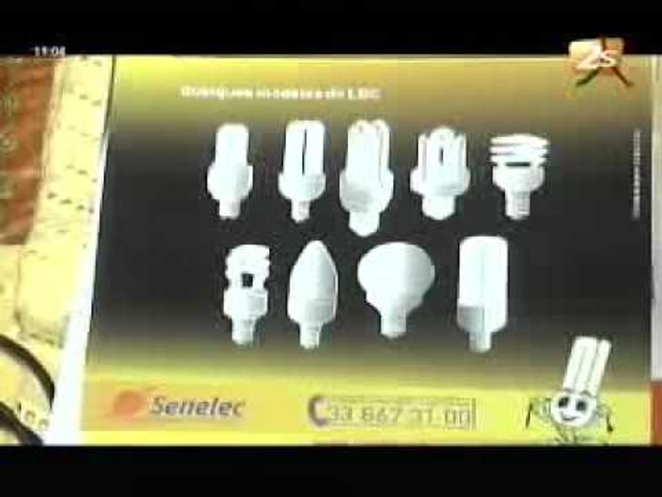 Dons de la Senelec de Lampe à Basse Consommation - Xibaar Yi Soir - 18 Juin 2012