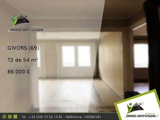 T2 A vendre Givors 54m2 - 86 000 Euros