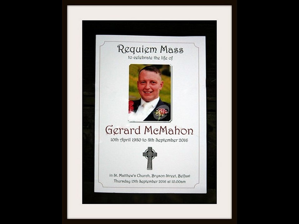 REMEMBERING GERARD (MAKO) McMAHON RIP