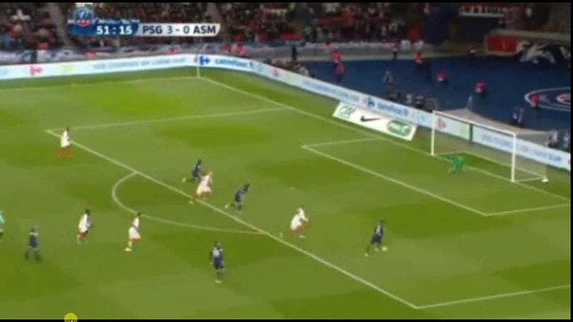Blaise Matuidi Goal Goal - Paris Saint Germain vs AS Monaco 4-0 26.04.2017 (HD)