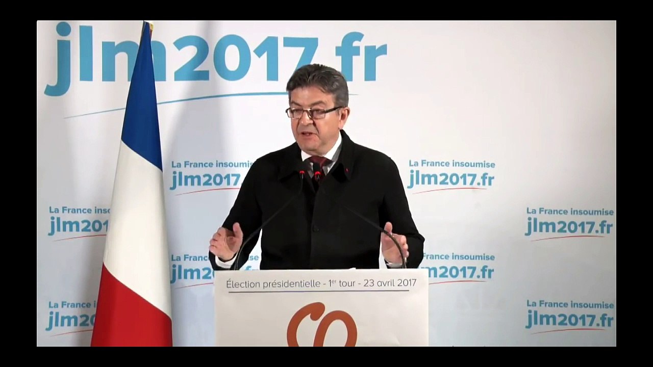 JEAN-LUC MELENCHON, SON SILENCE, EST-CE UNE REMISE EN CAUSE DES RESULTATS DU 1erTOUR DE L'ELECTION 2017 !