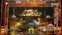 胡歌 Hu ge 东方卫视电视剧盛典2016  致敬巨匠 演唱.