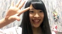 (160619) 行天 優莉奈（AKB48 チーム８） - SHOWROOM part 1/2