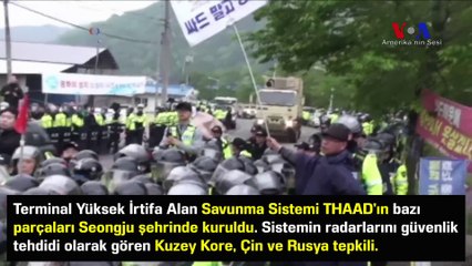 Güney Koreliler ABD Füze Savunma Sistemini Protesto Etti