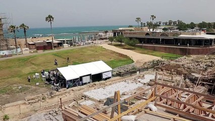 Israel uncovers ancient Roman history at Mediterranean port