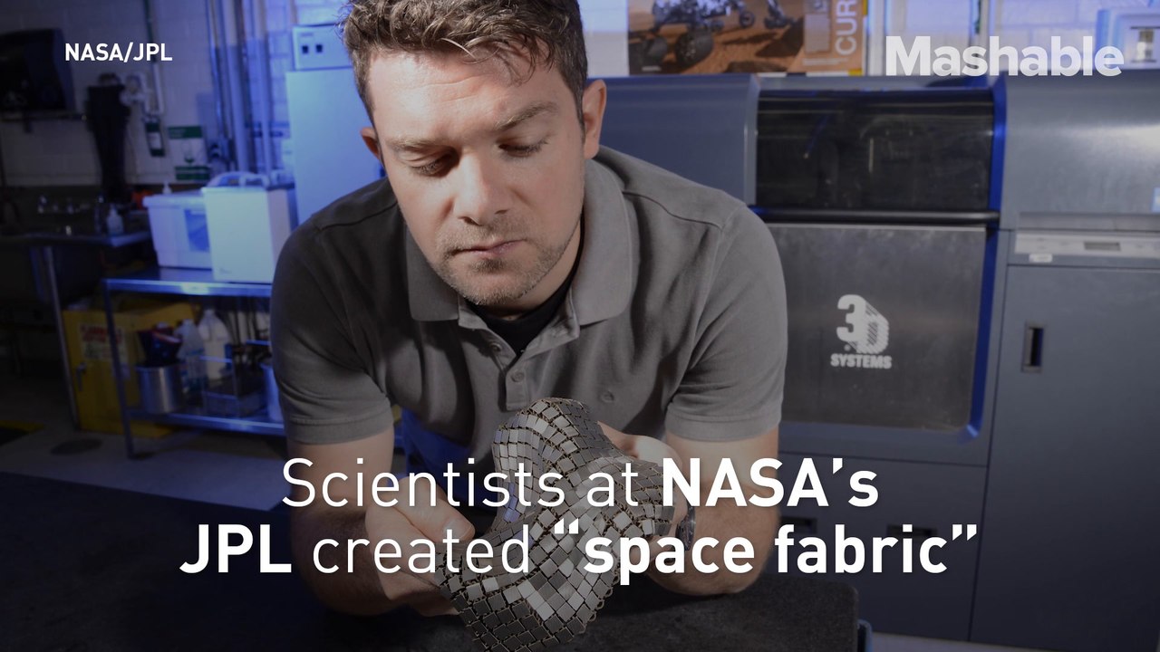 NASA's new space fabric looks like chain mail and can protect astronauts