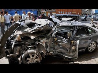Audi car runs over Air Force officer during practice parade