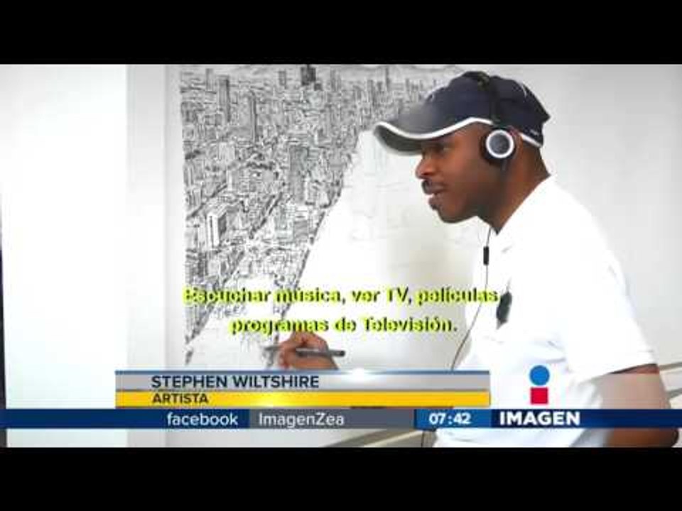 Stephen Wiltshire en México