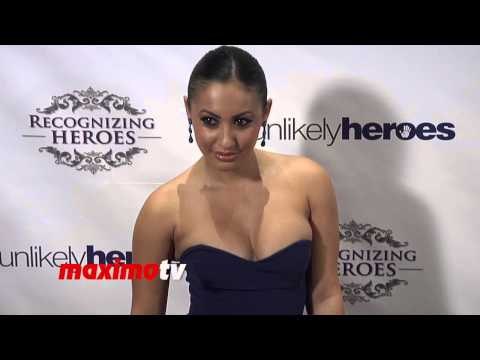 Francia Raisa - Recognizing Heroes Awards Dinner & Gala - Red Carpet Fashion