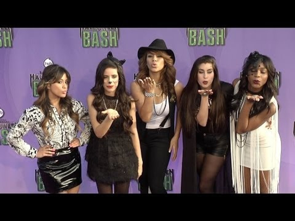 Fifth Harmony All FUN! // Hub Network's First Annual Halloween Bash Purple Carpet Arrivals