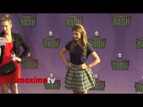 Stefanie Scott - Hub Network's First Annual Halloween Bash - Purple Carpet Arrivals