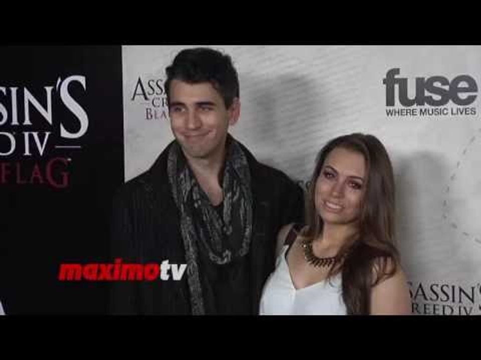 Sophie Simmons & Nick Simmons Assassin's Creed IV Black Flag Launch Party Hosted by Elijah Wood