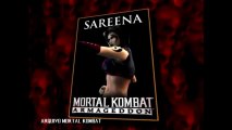 Mortal Kombat Armageddon - Biocard Sareena