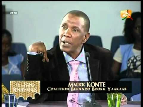Le grand Rendez vous - Malick Konté - Coalition Benoo Bokk Yakkaar - 15 juin 2012