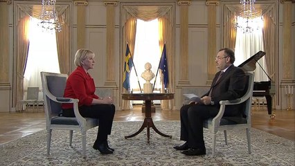 بلا حدود- وزيرة خارجية السويد مارغوت فالستروم