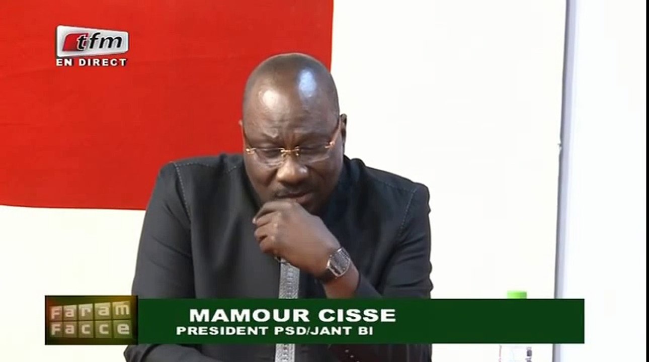 Mamour Cissé hésite à dévoiler son appartenance confrérique