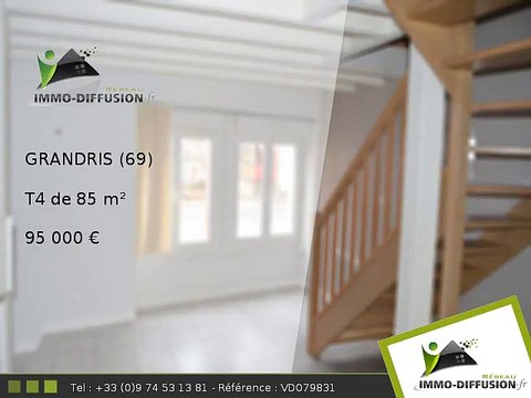 T4 A vendre Grandris 85m2 - 95 000 Euros