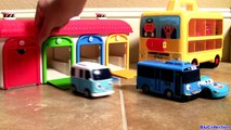 Tayo Garage Station Fire Truck Frank Disney Cars Surprise Toys ! 소방차와 타요 또봇 소방차놀이 깜짝 계란 장난감 카 디즈니카 2-IGoWsH
