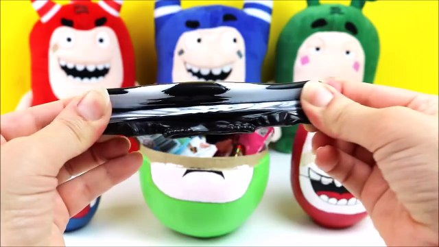 Oddbods Toys Nesting Surprise Eggs! Oddbods 毛毛頭 Toys Kids, Kids Stacking Cups, Kinder Surprise Toys-vK