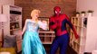 Frozen Elsa & Spiderman TRAPPED BY MALEFICENT w_ Joker Princess Anna Superman Catwoman Superhero Fun-y89q_L_D7