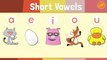 Short Vowels Chant for Kindergarten - Three Letter and Four Letter Words - ELF Kids Videos-q