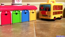 Tayo Garage Station Fire Truck Frank Disney Cars Surprise Toys ! 소방차와 타요 또봇 소방차놀이 깜짝 계란 장난감 카 디즈니카 2-IGoWs