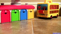 Tayo Garage Station Fire Truck Frank Disney Cars Surprise Toys ! 소방차와 타요 또봇 소방차놀이 깜짝 계란 장난감 카 디즈니카 2-IGoWs