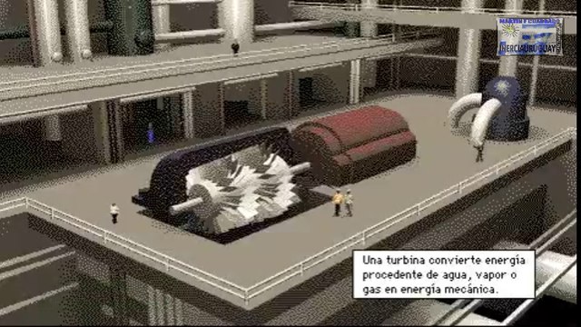 TURBINA A VAPOR QUE ES Y COMO FUNCIONA REPRESENTACION ANIMADA ANIMACION