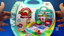 Learn Colors and Names Vegetables with Grocery Toys Playset - Learning videos for kids-9Vm_0