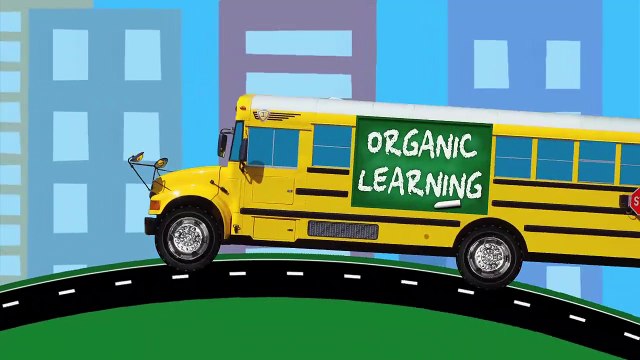 Cars Trucks Street Vehicles Teaching Colors - Learning Colours Video for Children - Organic