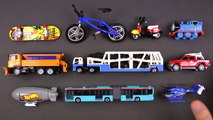 Learning Street Vehicles for Kids #3 - Hot Wheels, Matchbox, Tomica トミカ Cars and Trucks, Siku-Ap8uzQXuX