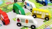Learning Cars Trucks Vehicles for Kids with Wooden Cars Trucks Parking Toys - Educational Video-C_Nk0PtE
