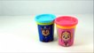 LEARN COLORS with Paw Patrol! NEW Paw Patrol Toy Surprise Eggs! Nick Jr Play doh Surprise Cans-v1ltgnO