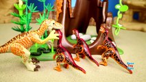 Playmobil Dinosaurs Deinonychus and Velociraptors Toys For Kids Building Set Build Review-w23k