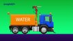 Trucks for kids. Water Truck. Chocolate Eggs. Learn Colors. Cartoon for children.-h9F1jv