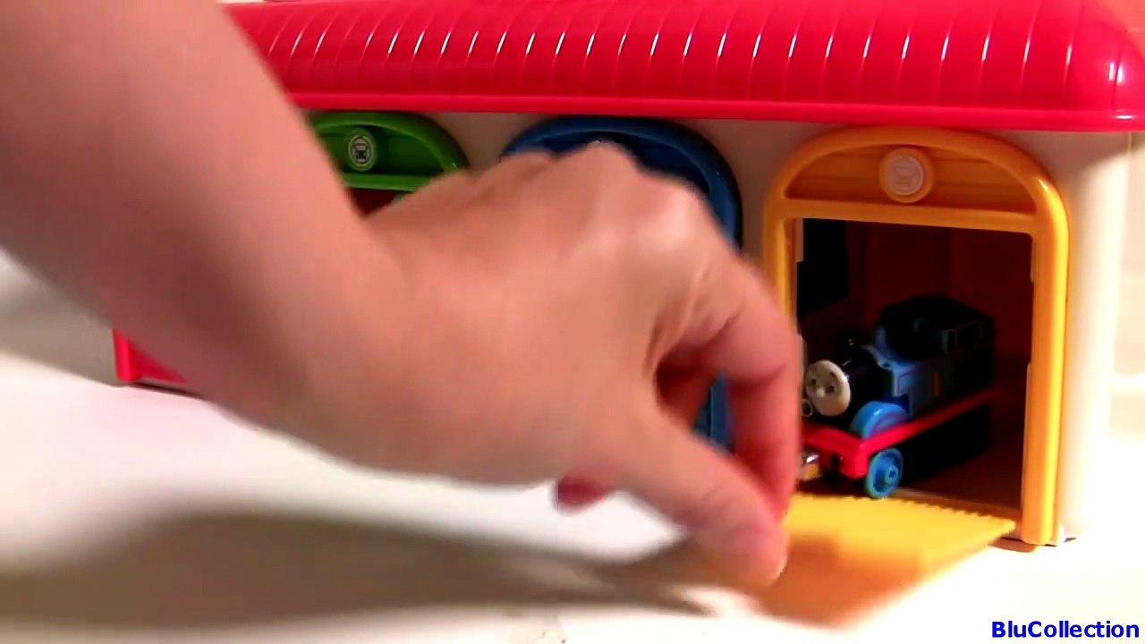 Tayo the Little Bus Garage Station Surprise Toys Thomas 타요 꼬마버스 타요 중앙차고지 토마스와 친구들 깜짝 디즈니카 2 계란 장난감-BIJFQl